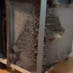 how to clean mold out of a portable air conditioner