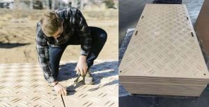 ground protection mats for heavy equipment