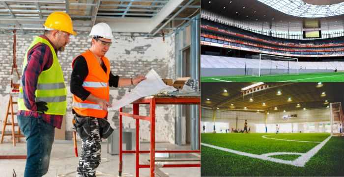 the importance of hiring a professional sports construction company