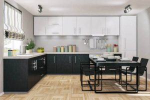 creating a contemporary kitchen with sleek modern island legs