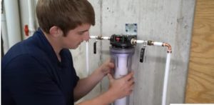 how often to change whole house water filter