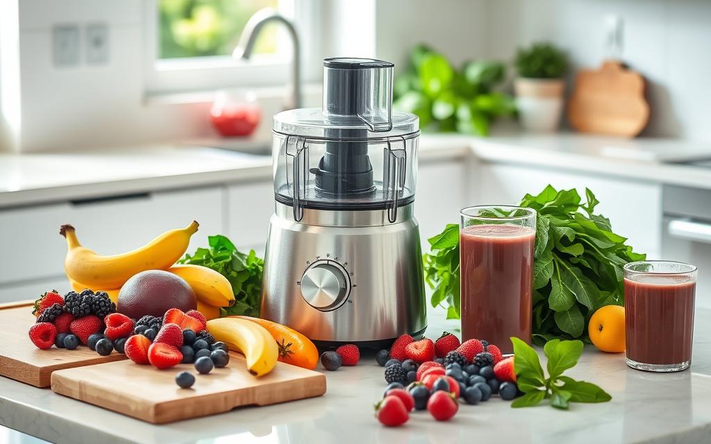 food processor setup