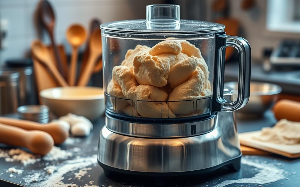 how to make dough in a food processor