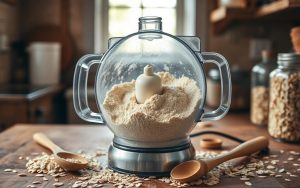 how to make oat flour in a food processor