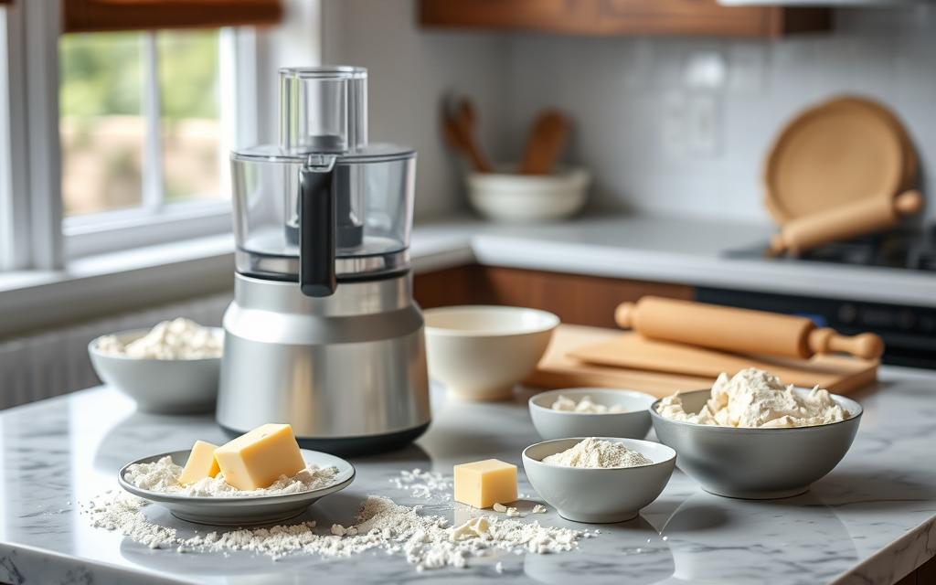 how to make pie crust in a food processor