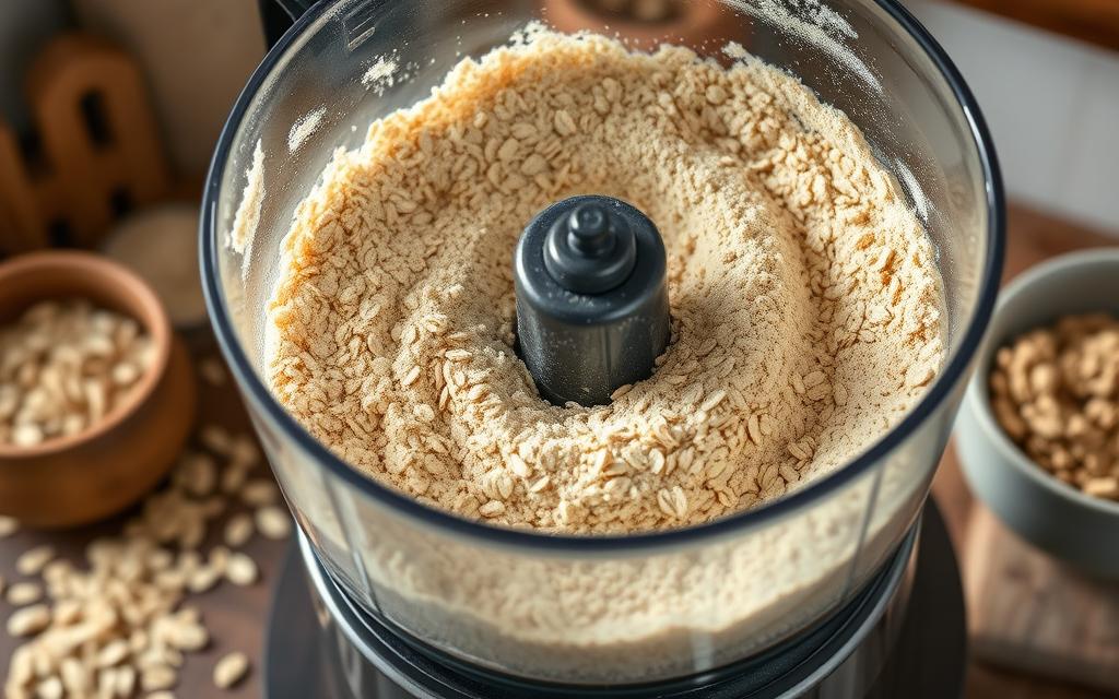 oat flour grinding