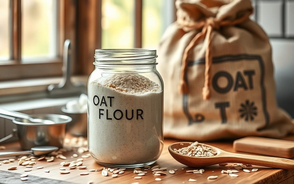 oat flour storage